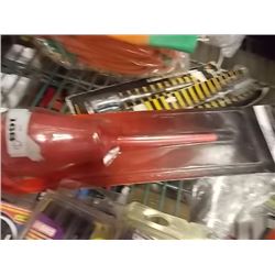 LOT OF TOOLS  NEW BATTERY FILLER + 2-3 STONE BRAKE CYLINDER HONES - 3 PC TTL