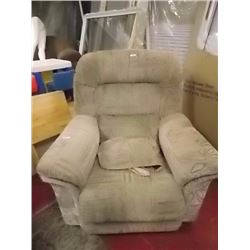 UPHOLSTERD ROCKING ARM CHAIR