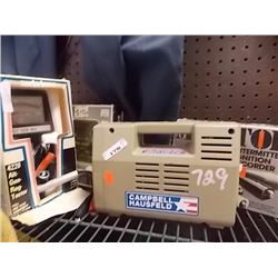 INTERMITANT IGNITION RECORDER & 12 VOLT COMPRESSOR AND MORE
