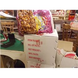CASE OF HAIDIRAM'S SPICY COATED DRIED PEANUTS - APPROX. 6 X 40GRM BAGS PER LOT