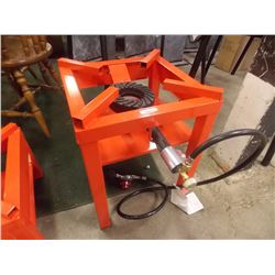 NEW PROPANE BURNER - RED - 16 X 16"  X 19 ½" TALL