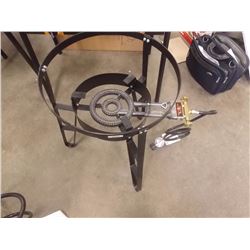 HIGH PRESSURE BURNER - 28" TALL - DUAL PROPANE ELEMENT