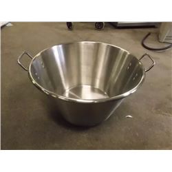 STAINLESS STEEL POT - 21" DIAM X 12" DEEP