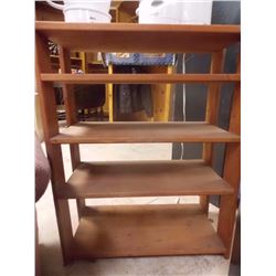 WOOD BOOK SHELF