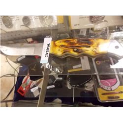 HUNTING KNIFE WITH BONE HANDLE - NEW