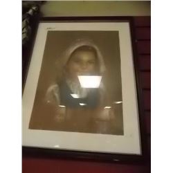 FRAMED PICTURE - BY JEAN KISHNER - FABRIC ART?