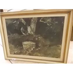 PICTURE - BUCKET IN GRASS COVERED GROUND