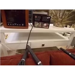 COFFEE TABLE / TV STAND - WHITE