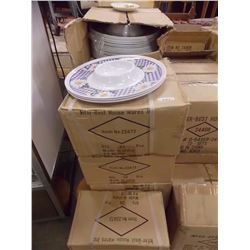 CASE OF NEW MERCHANDISE - SERVING PLATES