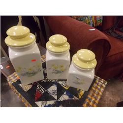 CANNISTER SET - 3 PC