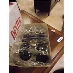 LOT OF ASSORTED SUNGLASSES- APPROX 12 TTL