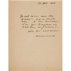 Maurice Maeterlinck