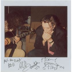 Eddie Van Halen and Harry Dean Stanton