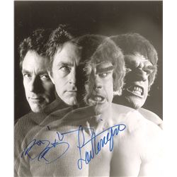 Bill Bixby and Lou Ferrigno