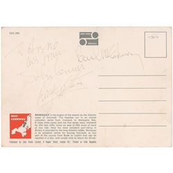 Beatles Signed 1967 Postcard