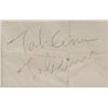 Image 1 : John Lennon Twice-Signed Sheet
