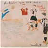 John Lennon Signed Album With Sketch
