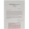 Image 2 : George Harrison Signed Check