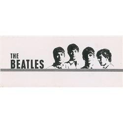 Beatles NEMS Business Card