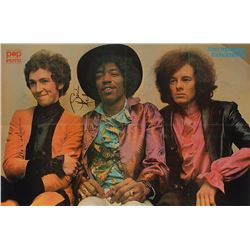 Jimi Hendrix Experience Signed Poster