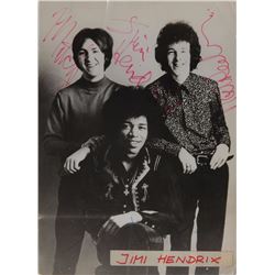 Jimi Hendrix Experience Twice-signed Photograph