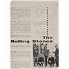 Image 1 : Rolling Stones Signed Program Page