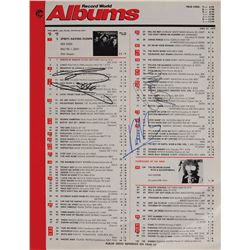 Bee Gees Signed Billboard Ad