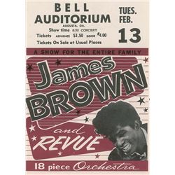 James Brown Handbill