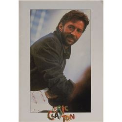 Eric Clapton Pair of Signed Programs