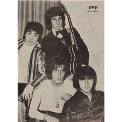 The Who Signed Magazine Photograph