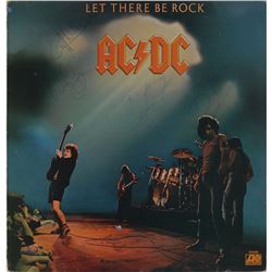 AC/DC Signed ' Let There Be Rock' Album