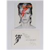 Image 2 : David Bowie Signed Compliments Card