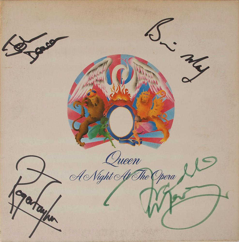 Queen Signed Album