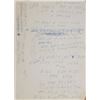 Image 1 : Joey Ramone Handwritten Notes