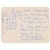 Image 1 : Joey Ramone Handwritten Notes