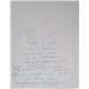 Image 2 : Prince Signed Handwritten Note