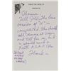 Image 1 : Prince Handwritten Note