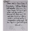 Image 1 : Prince Handwritten Note