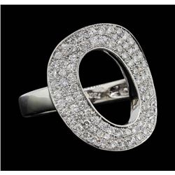 18KT White Gold 1.00ctw Diamond Ring