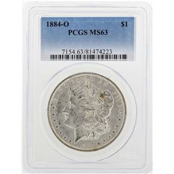 1884-O $1 Morgan Silver Dollar Coin PCGS MS63
