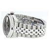 Image 9 : Rolex Mens Stainless Steel Sapphire and Diamond Datejust Wristwatch