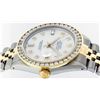 Image 4 : Rolex Mens Two Tone 14KT Yellow Gold 3.25ctw Diamond Datejust Wristwatch