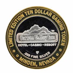 .999 Silver Carson Valley Inn Hotel Casino Resort$10 Casino Limited Edition Gami
