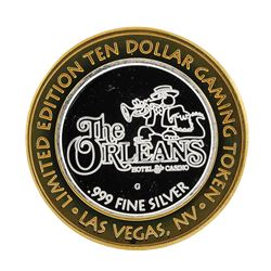 .999 Silver The Orleans Hotel & Casino Las Vegas, NV $10 Casino Token Limited Ed