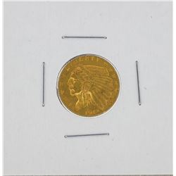 1913 $2 1/2 Indian Head Quarter Eagle Gold Coin