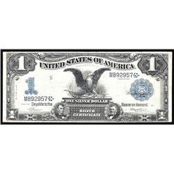 1899 $1 Black Eagle Silver Certificate Note