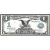 Image 1 : 1899 $1 Black Eagle Silver Certificate Note