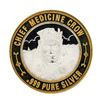 Image 2 : .999 Silver Chief Medicine Crow $10 Casino Limited Native American Series Gaming