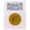 Image 1 : 1904 $20 Liberty Head Double Eagle Gold Coin PCGS Graded MS63