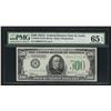 Image 1 : 1934A $500 Federal Reserve Note St. Louis PMG Gem Uncirculated 65EPQ